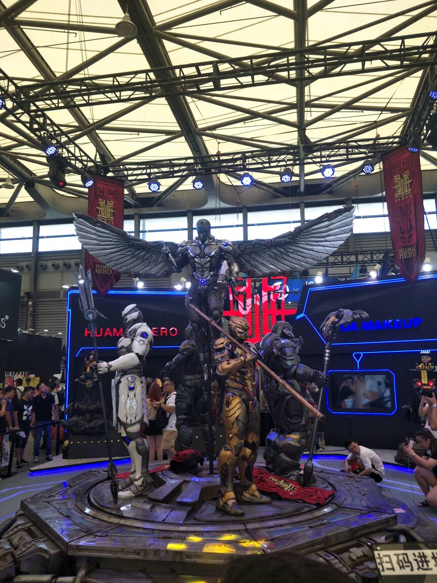 2018chinajoy上海国际展览中心 穿越机,模型,机器人,富斯,模拟器 作者:天山一棵松 4545 