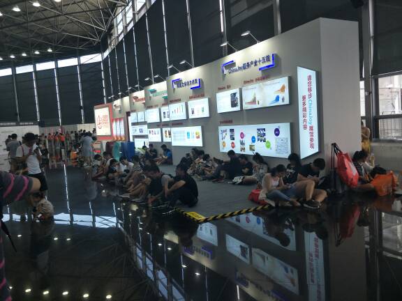 2018chinajoy上海国际展览中心 穿越机,模型,机器人,富斯,模拟器 作者:天山一棵松 1517 