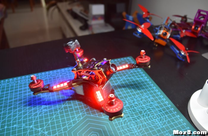 【小柒fpv】赤兔马，天梯赛 电池,天线,图传,飞控,电调 作者:小柒测评 9623 