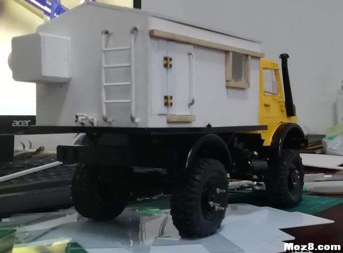 自制18比例乌尼莫克房车 乌尼莫克u6000 作者:德克斯特 3300 