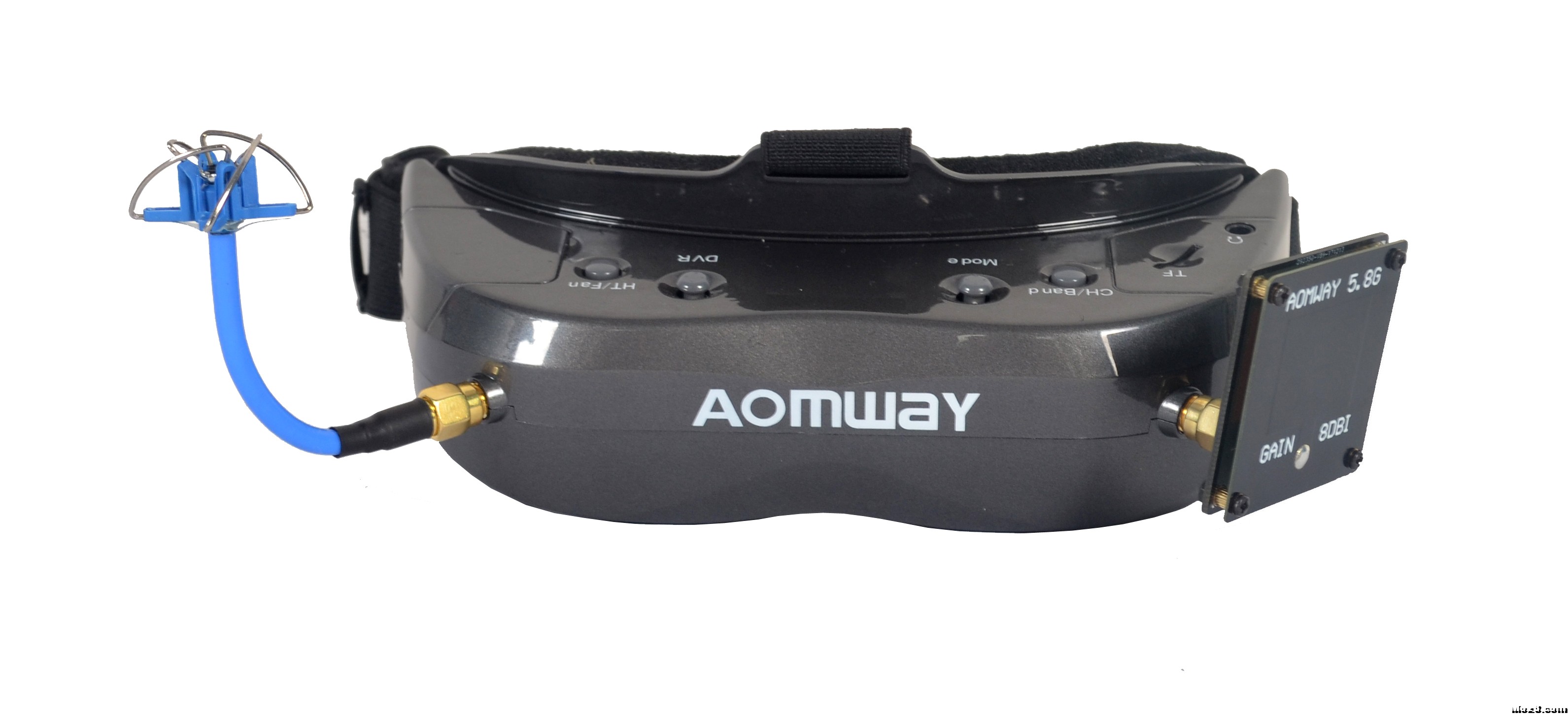 奥姆威 AOMWAY 眼镜V2   FPV专用，分集带录像 无人机竞速,眼镜 作者:AOMWAY图传 2054 