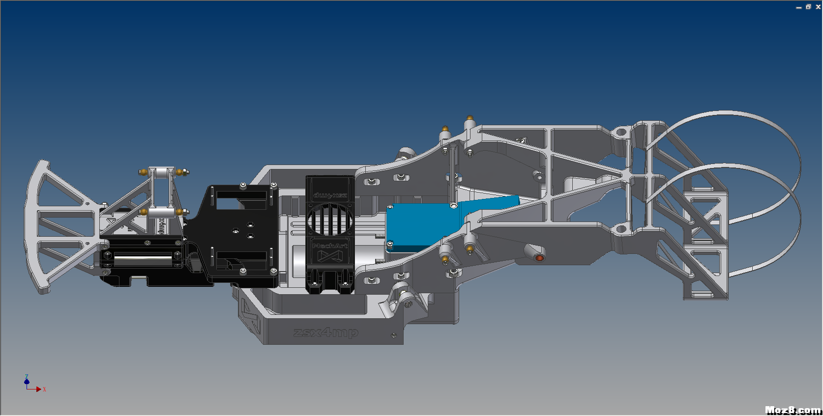 【zsx4mp】3D打印版Trophy Truck模型  作者:zsx4mp 8082 