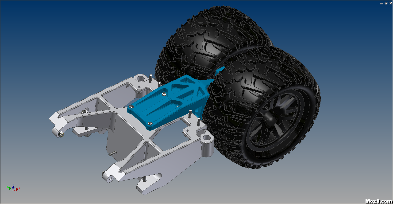 【zsx4mp】3D打印版Trophy Truck模型  作者:zsx4mp 8176 