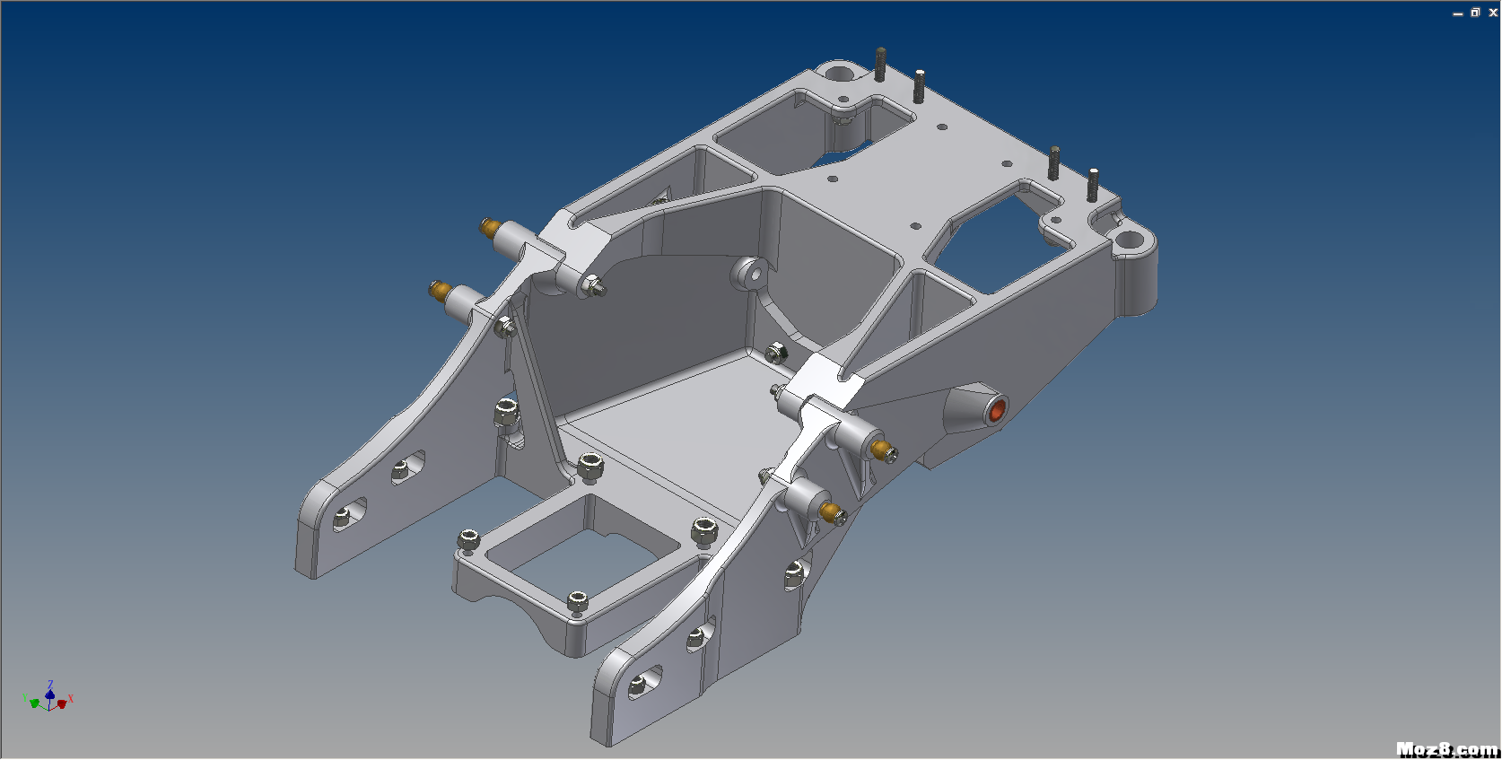 【zsx4mp】3D打印版Trophy Truck模型  作者:zsx4mp 1446 