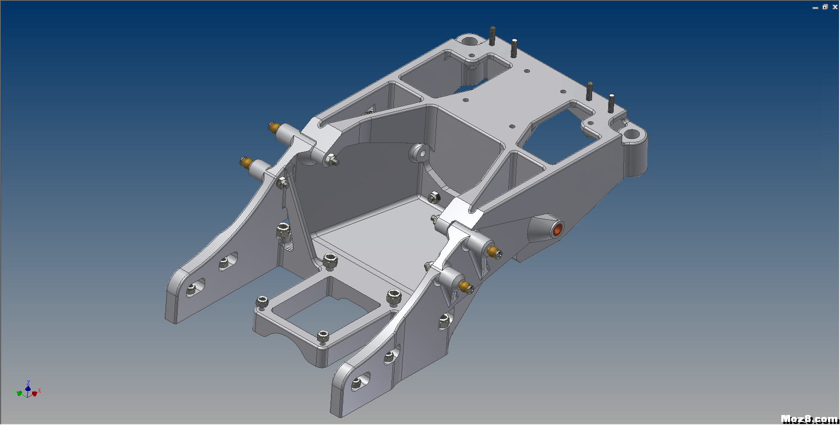 【zsx4mp】3D打印版Trophy Truck模型  作者:zsx4mp 4240 