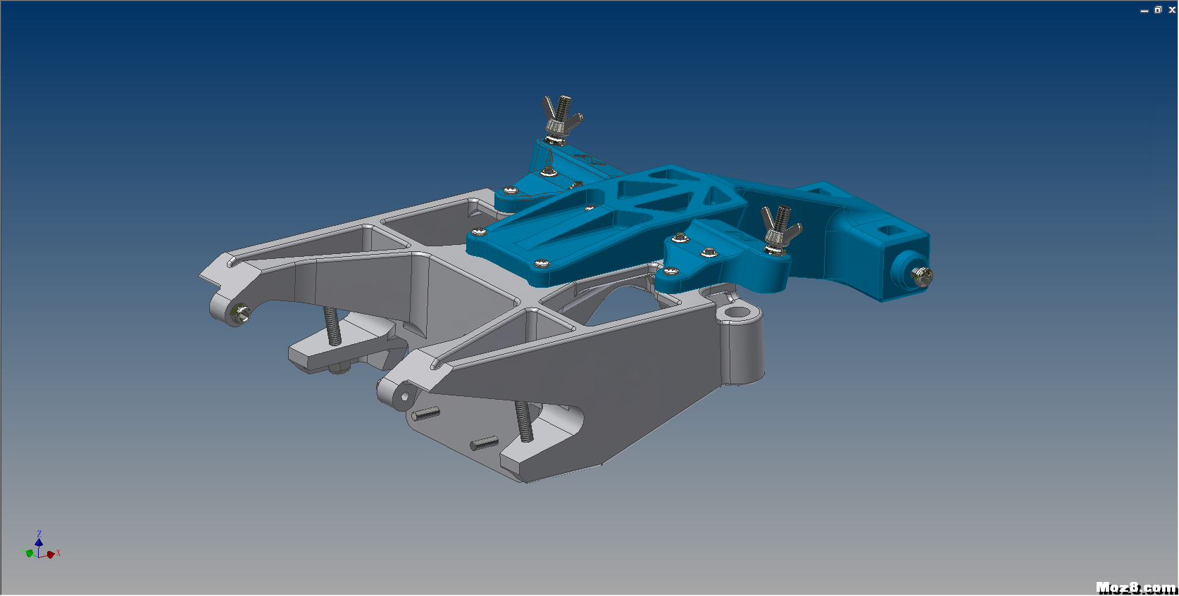 【zsx4mp】3D打印版Trophy Truck模型  作者:zsx4mp 4588 