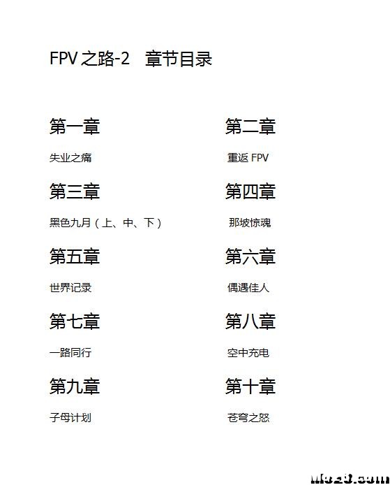 FPV之路-II  作者:guofenren 8511 