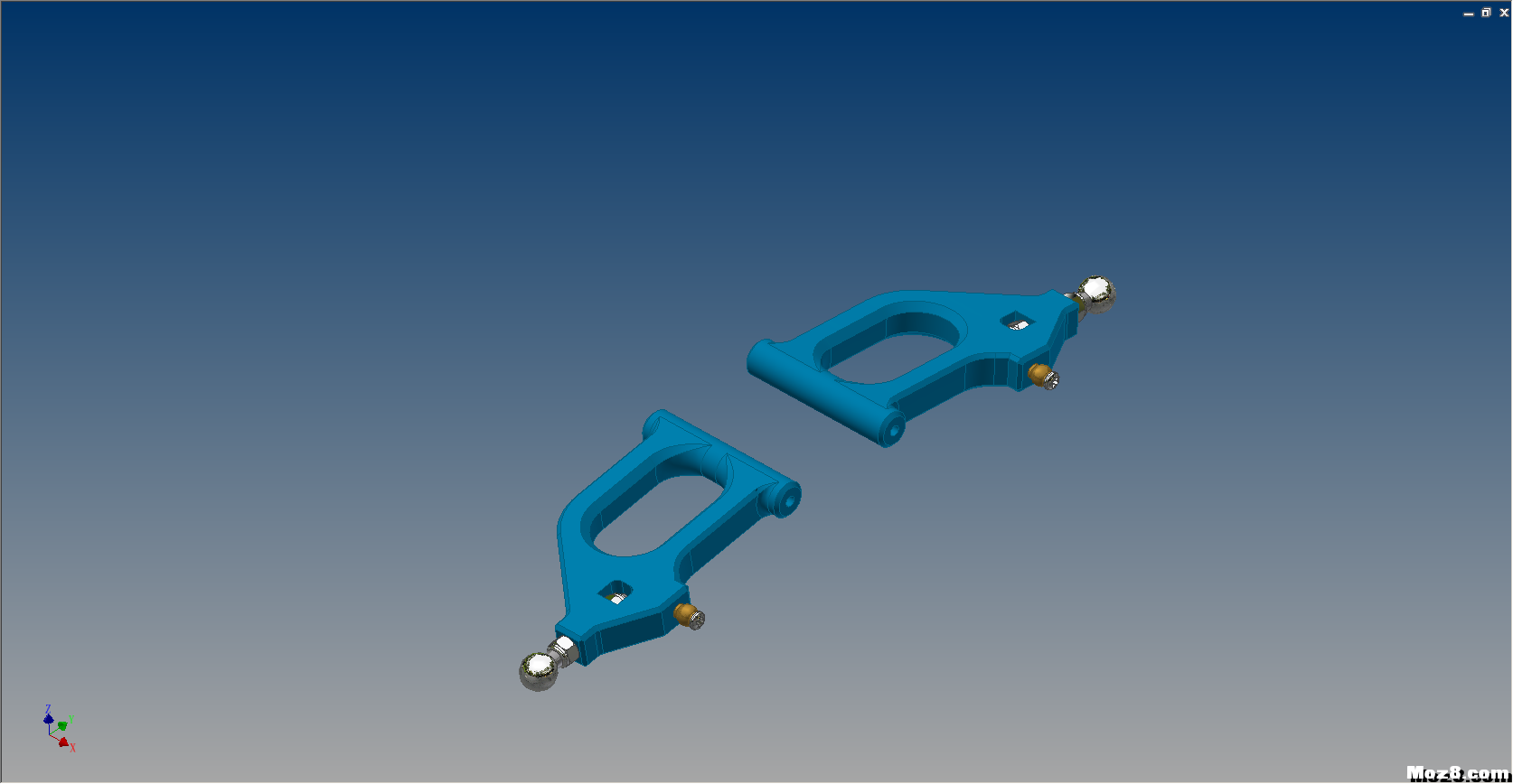【zsx4mp】3D打印版Trophy Truck模型  作者:zsx4mp 414 