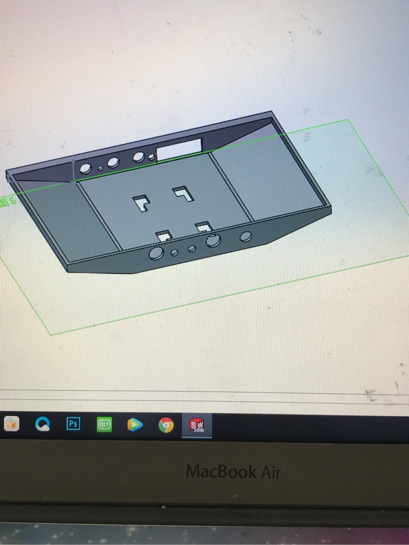 5寸雪花改一体屏 3D打印 作者:倪峰 2943 