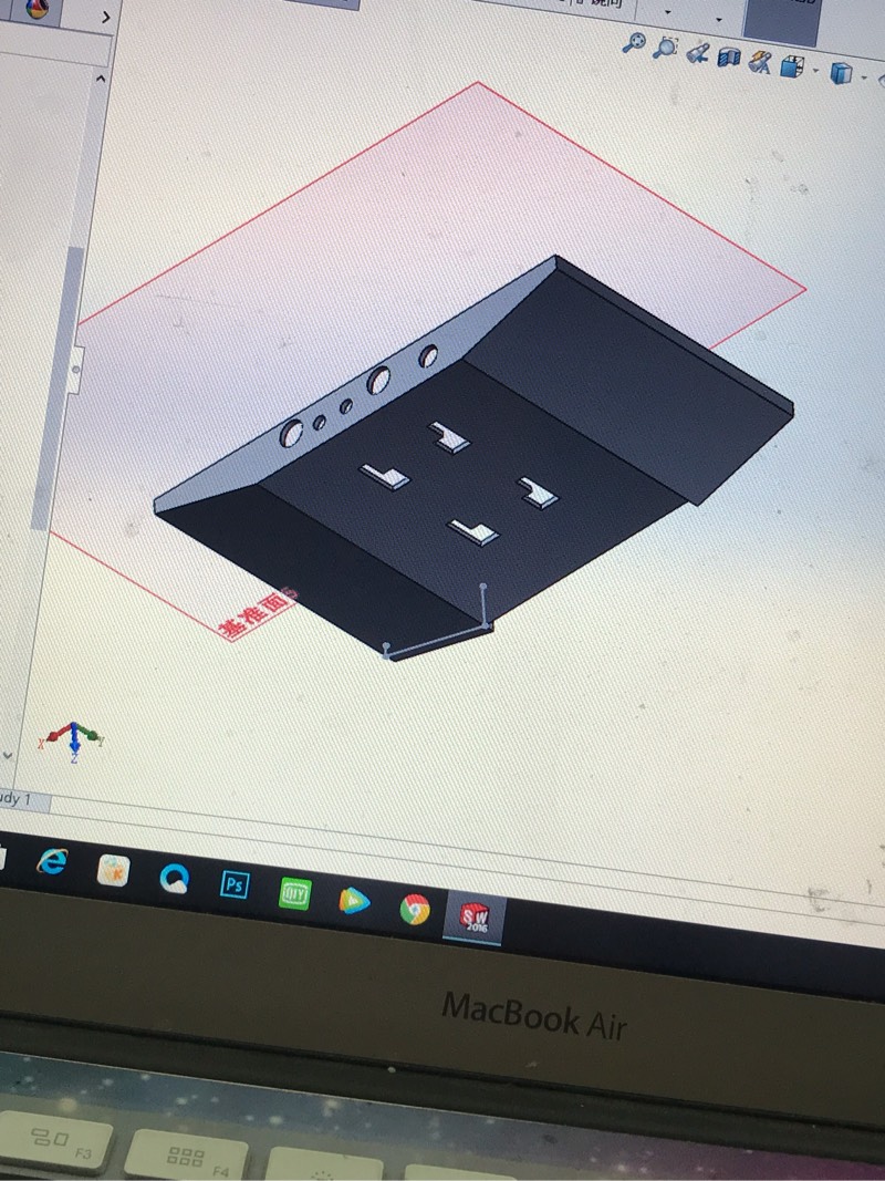 5寸雪花改一体屏 3D打印 作者:倪峰 5411 
