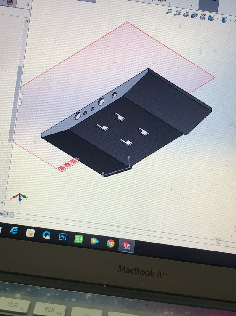 5寸雪花改一体屏 3D打印 作者:倪峰 9283 