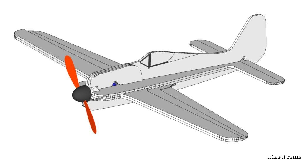 转发一个国外制作的fw190飞机图纸，已翻译编辑 图纸 作者:dukecheng 3706 