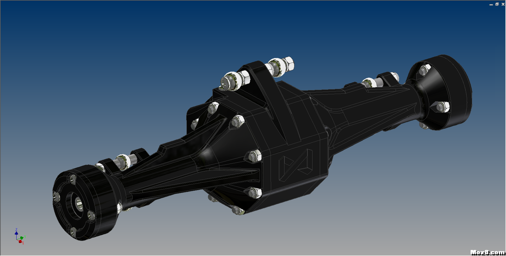 【zsx4mp】3D打印版Trophy Truck模型  作者:zsx4mp 5159 