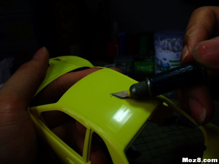 GT-R(R34)民用汽车模型制作教程 车模,GT–R是什么车,汽车模型 作者:狩猎者 7128 