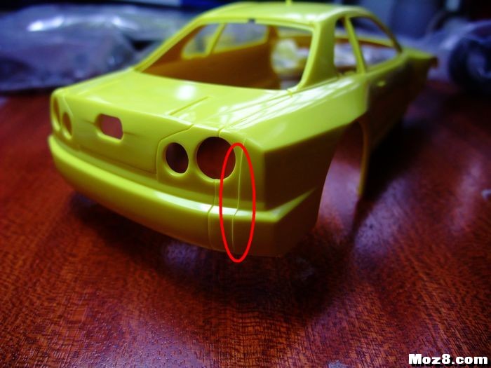 GT-R(R34)民用汽车模型制作教程 车模,GT–R是什么车,汽车模型 作者:狩猎者 8585 