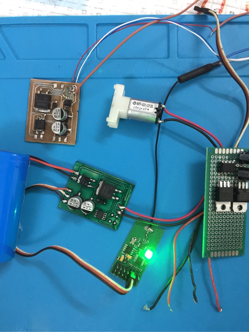 有刷萝莉电调交个作业 电调,pcb板,电子元件,迫不及待,mos管 作者:arkingzhou 9070 