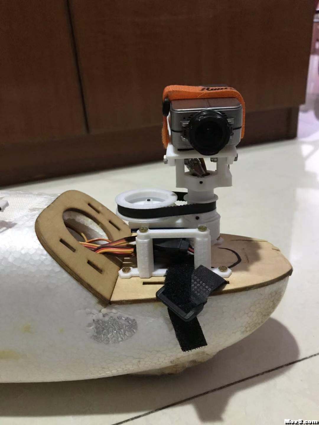 360度舵机云台，这不正是我一直想要的玩具吗！ 舵机,云台,开源,3D打印,FPV 作者:wetouns 2003 