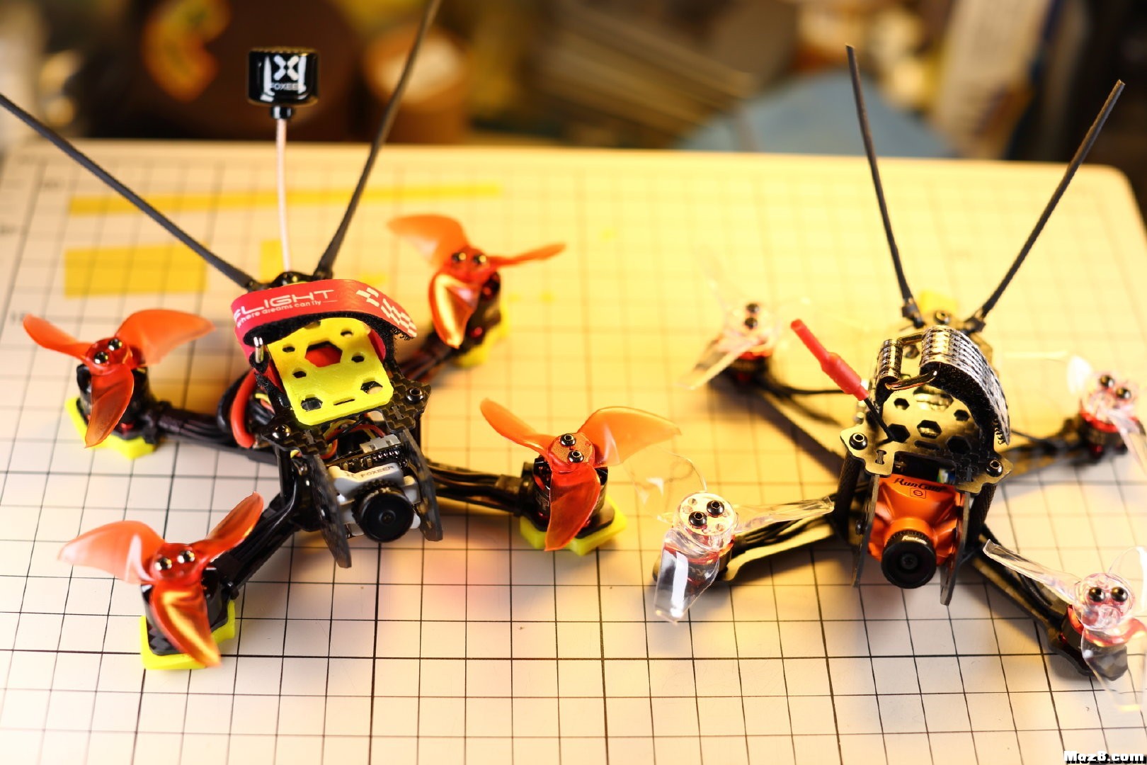 【不装机手痒系列】110轴距 1306/1104 上置电池 小机 电池,飞控,3D打印,机架,套机 作者:ddcross 9075 