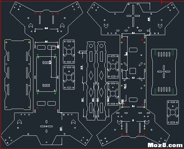 H4 680四轴折叠机架 四轴,机架 作者:依然爱你生活 7221 