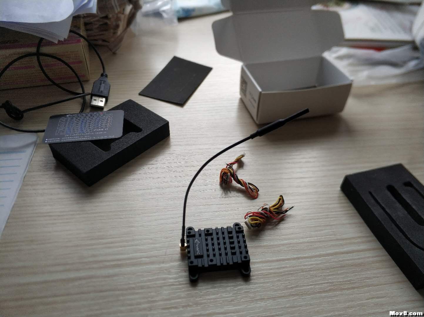 熊猫VT5804 V3  1W图传开箱体验 穿越机,固定翼,图传 作者:zypdgg1 9322 