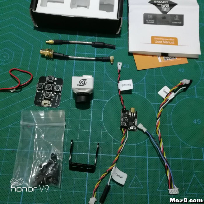 久违的奋兴！FX868+FXT82智能手势功能套装开箱及上手体验 穿越机,天线,图传,DIY,机架 作者:瞳仁3 576 