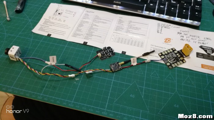 久违的奋兴！FX868+FXT82智能手势功能套装开箱及上手体验 穿越机,天线,图传,DIY,机架 作者:瞳仁3 8887 