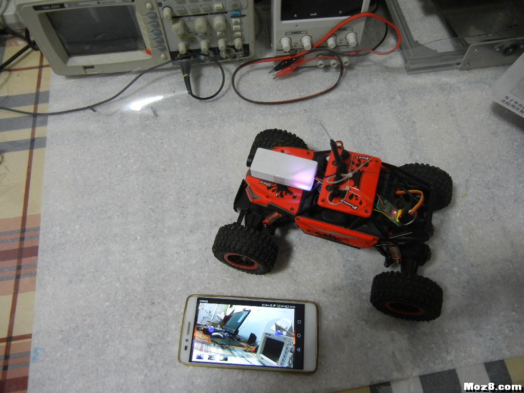 28cm攀爬车 手机fpv 图传,3D打印,FPV 作者:payne.pan 4283 