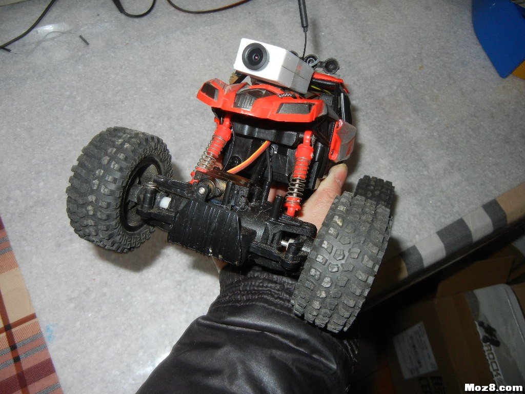 28cm攀爬车 手机fpv 图传,3D打印,FPV 作者:payne.pan 508 