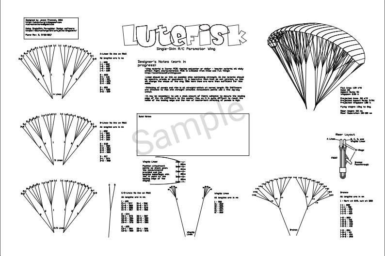 滑翔伞模型图纸 图纸,打开百度,分享一下,欢迎加入 作者:楛人 2914 