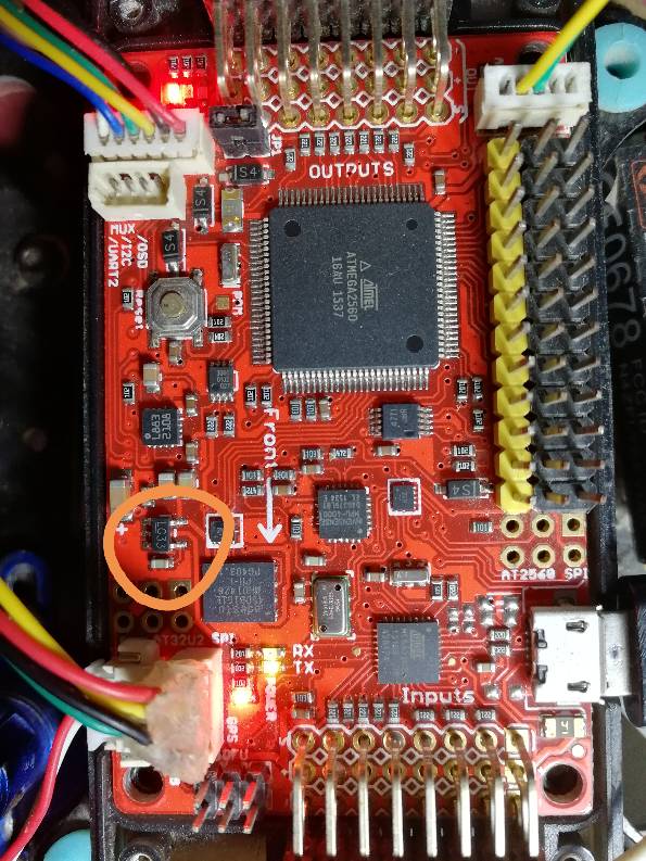 mega2560bootloader烧写之报废的APM2.8艰难修复之路  作者:yulong033 2531 