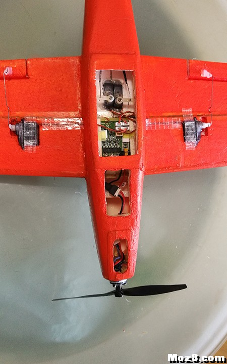 我的私家飞机 电池,舵机,电调,马达 作者:dclanren 1267 
