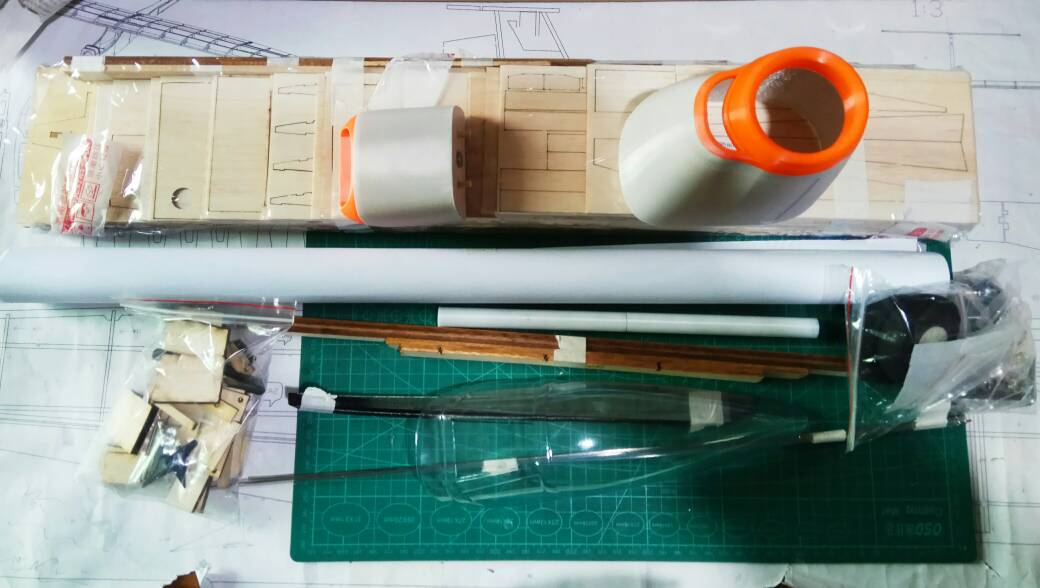 轻本飞机野马P51诞生记（连载） 仿真,模型,3D打印,轻木 作者:内存条 752 