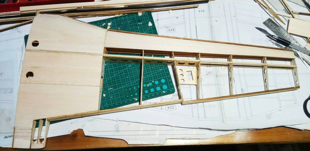 轻本飞机野马P51诞生记（连载） 仿真,模型,3D打印,轻木 作者:内存条 1825 