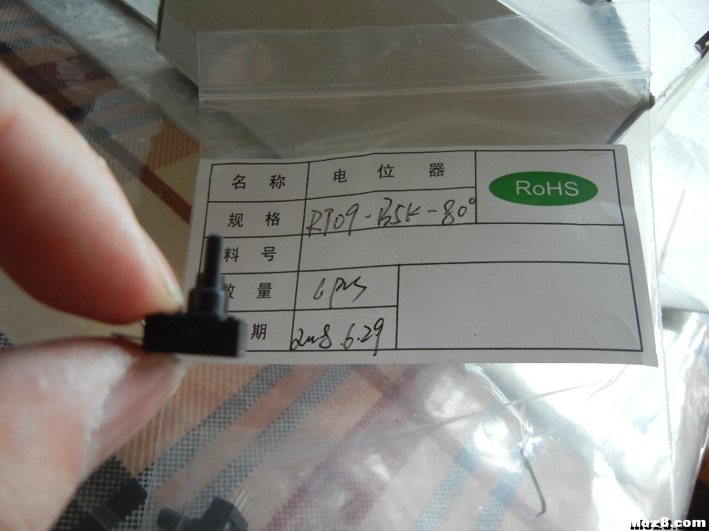 给 i6 换电位计 富斯,电位器3296 作者:payne.pan 3555 