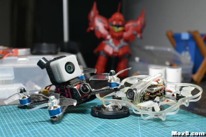 【小柒FPV】飞莹小方狗二代和caddx蜗牛海龟二代的对比 穿越机,电池,图传,FPV,机架 作者:小柒测评 9041 