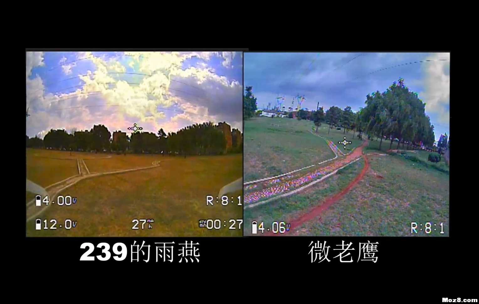 239自带雨燕对比RunCam微老鹰 机架,长安铃木雨燕 作者:乡村佐罗 7949 