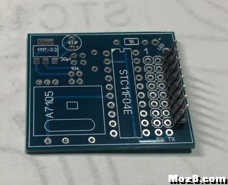 自制富斯一代8通PWM接收机 富斯,接收机,PCB,通讯协议,插入元件 作者:gaocl 4033 