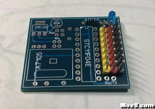 自制富斯一代8通PWM接收机 富斯,接收机,PCB,通讯协议,插入元件 作者:gaocl 3960 