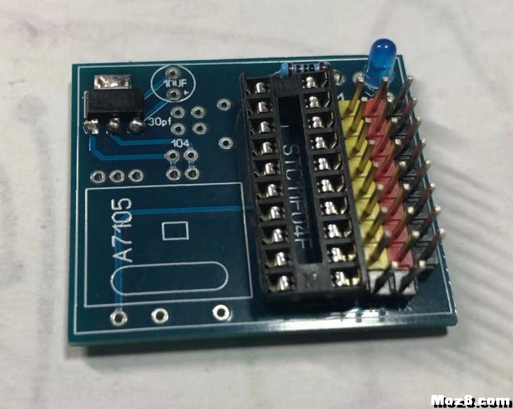 自制富斯一代8通PWM接收机 富斯,接收机,PCB,通讯协议,插入元件 作者:gaocl 3593 