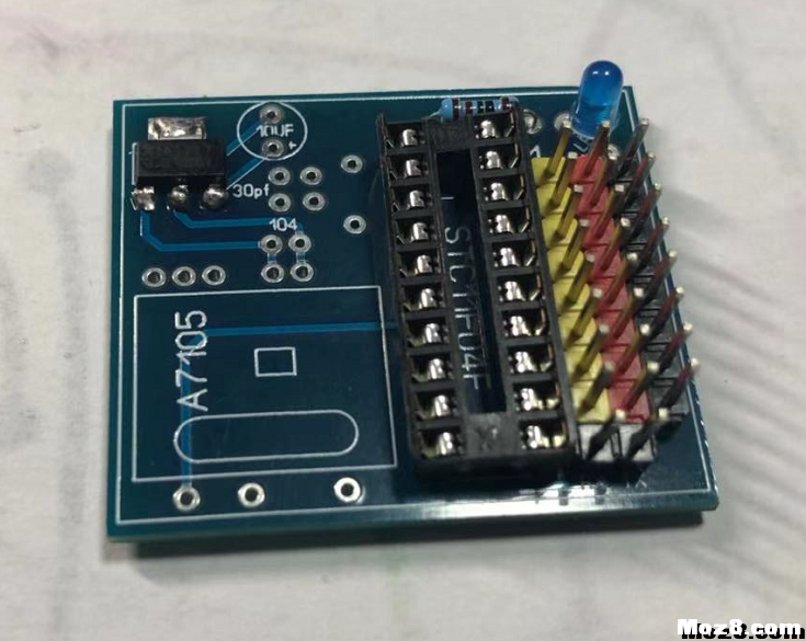 自制富斯一代8通PWM接收机 富斯,接收机,PCB,通讯协议,插入元件 作者:gaocl 1132 