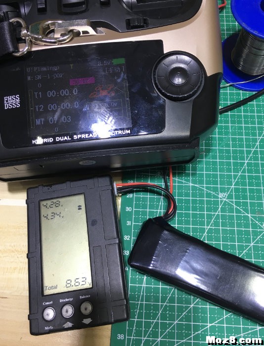 把之前坏的3S控电改成2s 电池,遥控器 作者:Earl周 6642 