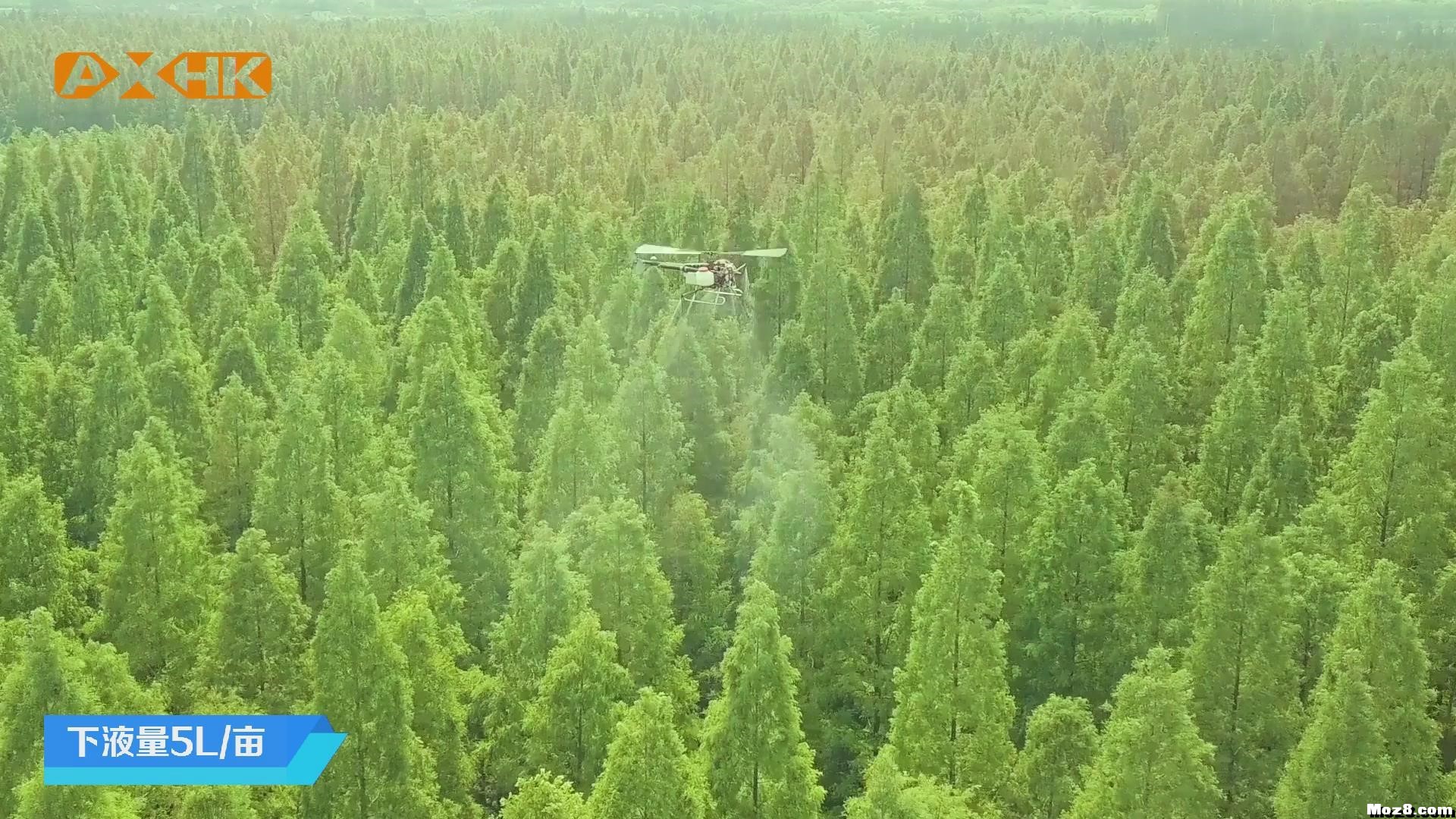林业病虫害防治 卓翼农服在行动 无人机,直升机 作者:沈阳卓翼航空 121 