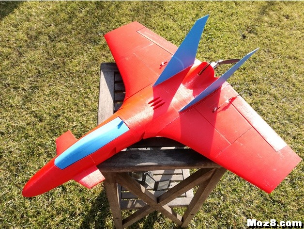 分享两个3D打印飞翼 模型,天线,3D打印,免费,飞翼 作者:chengguo14 8782 
