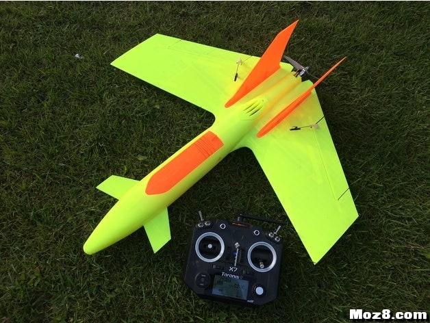 分享两个3D打印飞翼 模型,天线,3D打印,免费,飞翼 作者:chengguo14 9153 