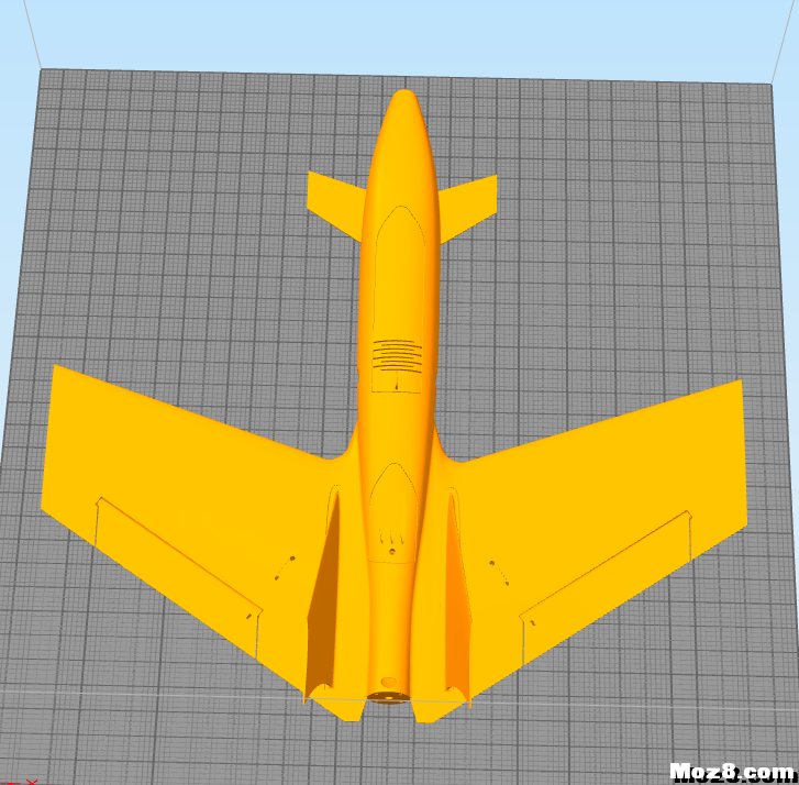 分享两个3D打印飞翼 模型,天线,3D打印,免费,飞翼 作者:chengguo14 1561 