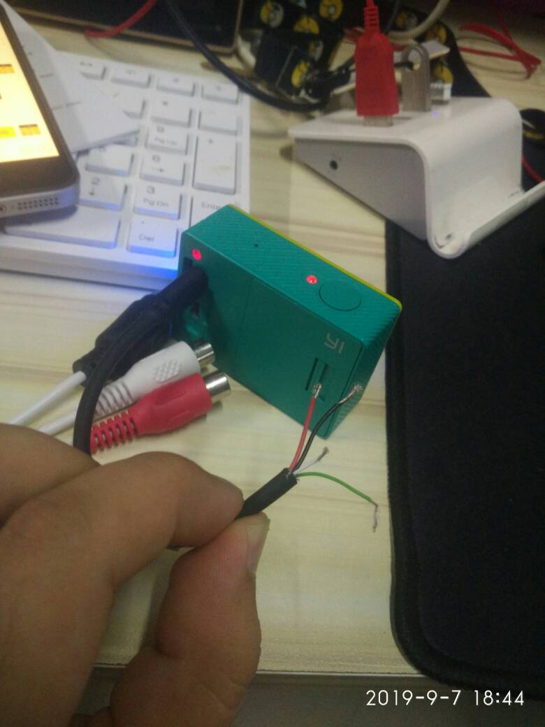 TS832图传发射，用视频采集卡，用手机做显示器，但是没声音 图传 作者:起飞的小洋洋 5777 