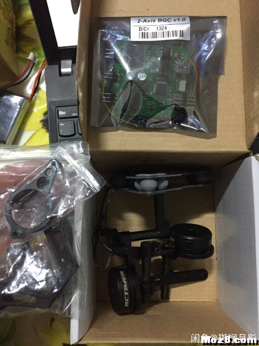 全新电池、sky肥鲨近视镜片、x9d电池充电器、碳纤维云台等 固定翼,电池,充电器,天线,云台 作者:斑斓月影 7671 
