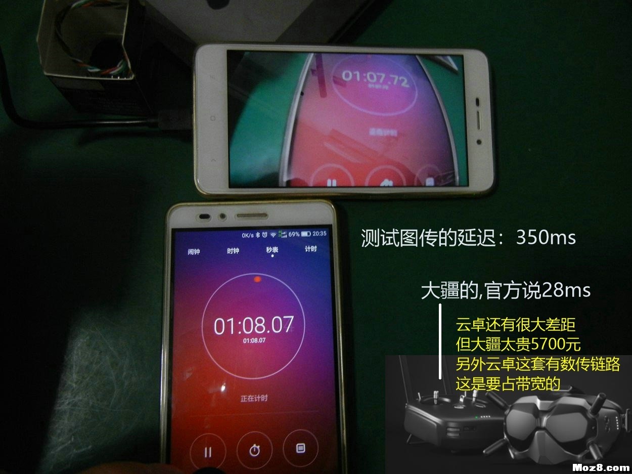 云卓 T10 开箱小评 穿越机,图传,电调,遥控器,FPV 作者:payne.pan 1913 