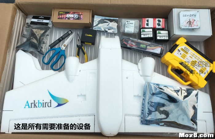FPV·“垂直起降”·三角翼双发前拉装机飞行教学贴 航模,电池,天线,舵机,云台 作者:全民超人 7893 