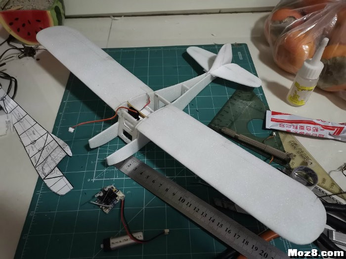 【爱因制造】试制Taylorcraft Cub小飞机 舵机,图纸,接收机,爱因你而存在,爱因有差别 作者:xbnlkdbxl 3209 